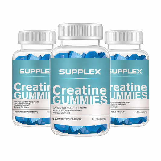 Creatine Gummies 3 Bottle Stack 💪🧠